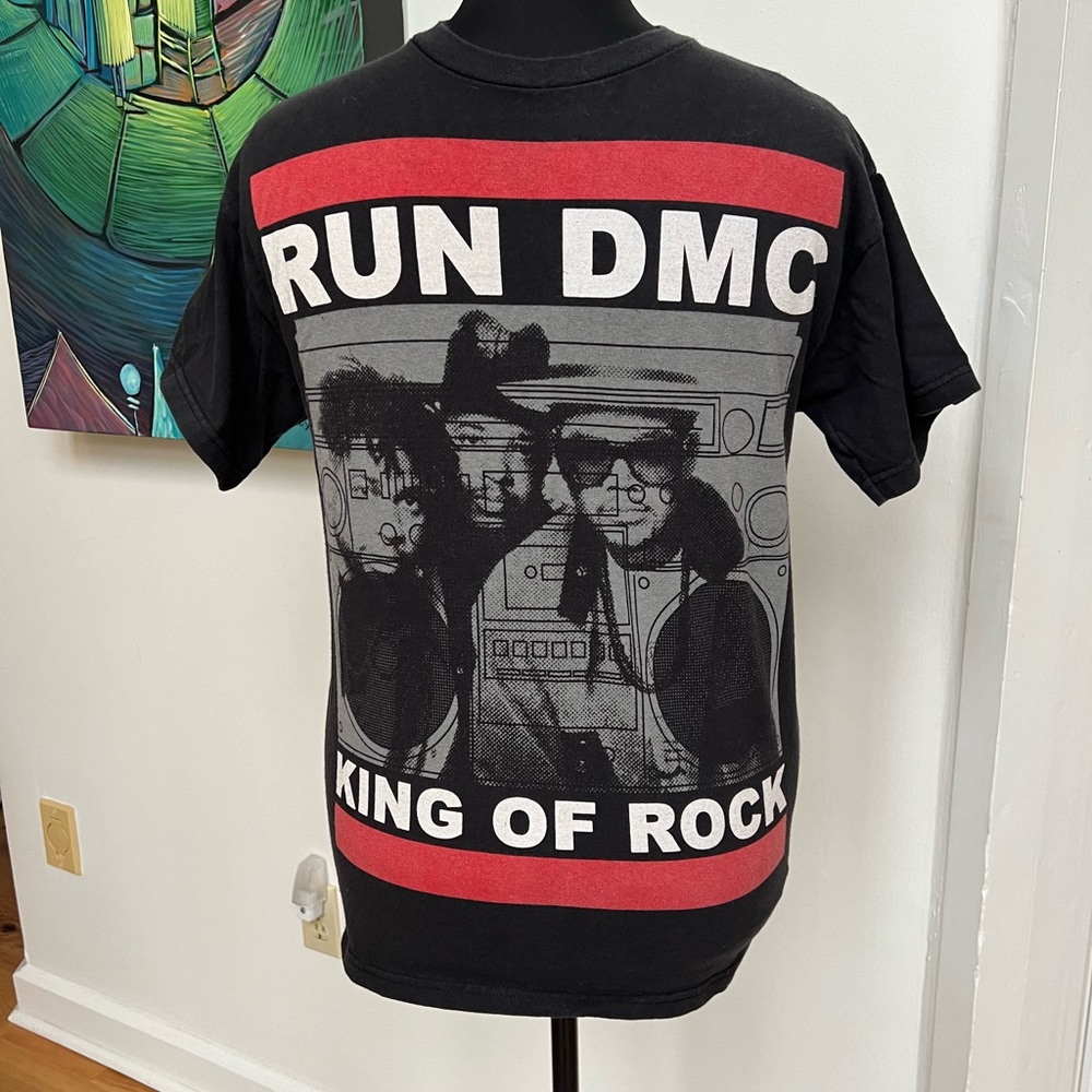 RUN DMC Official Tour T-Shirt. “King of Rock”Vintage doesn’t get more classic!